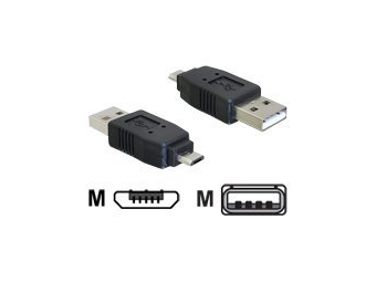 Delock USB-Adapter - USB (M) zu Micro-USB Typ B (M)