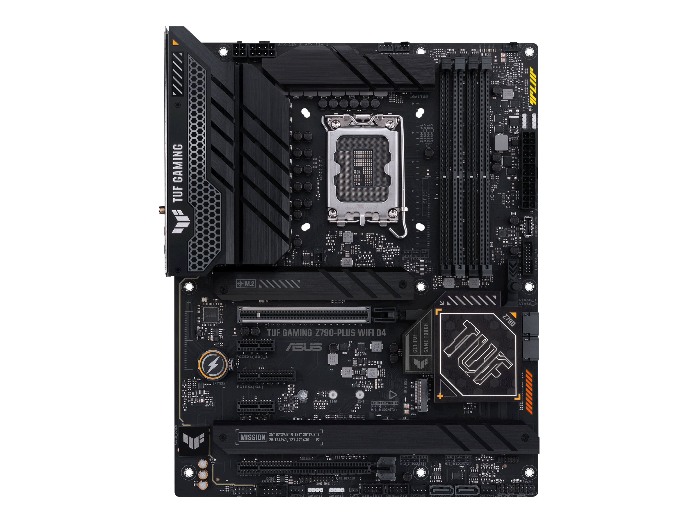 ASUS TUF Gaming Z790-Plus WiFi D4 - Motherboard - ATX - LGA1700-Sockel - Z790 Chipsatz - USB 3.2 Gen 1, USB 3.2 Gen 2, U