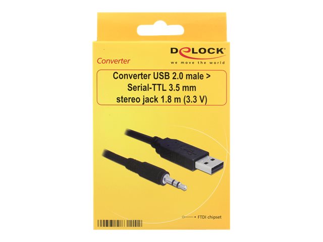 DELOCK Adapterkabel USB > Seriell-TTL (83114)