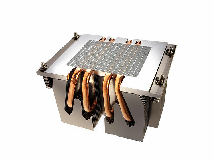 Dynatron A53 CPU-Kuehler 2U für Sockel SP6 passiv, Ansicht 3