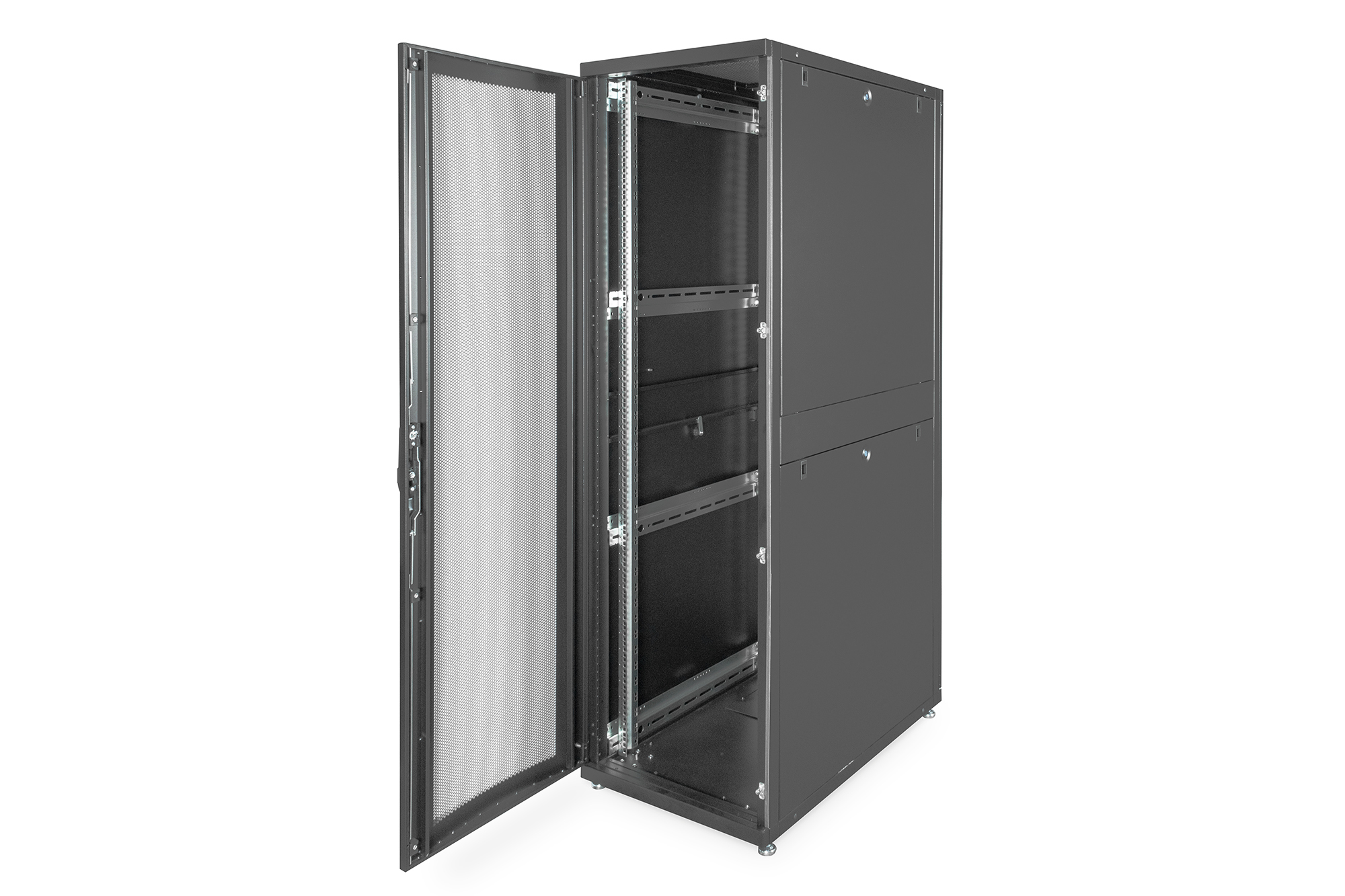 DIGITUS Serverschrank Unique Serie - 600x1000 mm (BxT), Ansicht 2