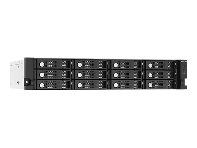 QNAP TL-R1220Sep-RP - Festplatten-Array - 12 Schächte (SATA-600 / SAS-3), Ansicht 2