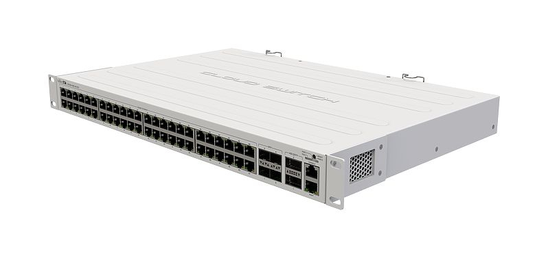 MikroTik CRS354-48G-4S+2Q+RM - Switch - L3 - 48 x 10/100/1000 + 4 x 10 Gigabit SFP+ + 2 x 40 Gigabit QSFP+, Ansicht 2