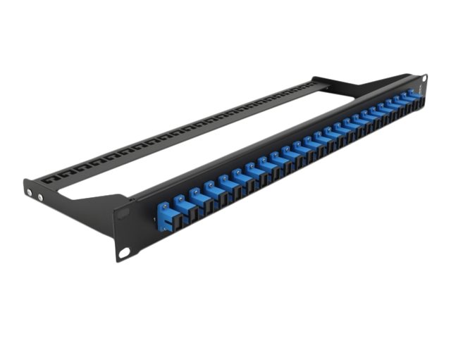 DELOCK 48,3cm LWL Patch. 24Port SC blau (43380)