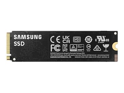Samsung 990 PRO MZ-V9P1T0BW - SSD - verschlüsselt - 1 TB - intern - M.2 2280 - PCIe 4.0 x4 (NVMe), Ansicht 3