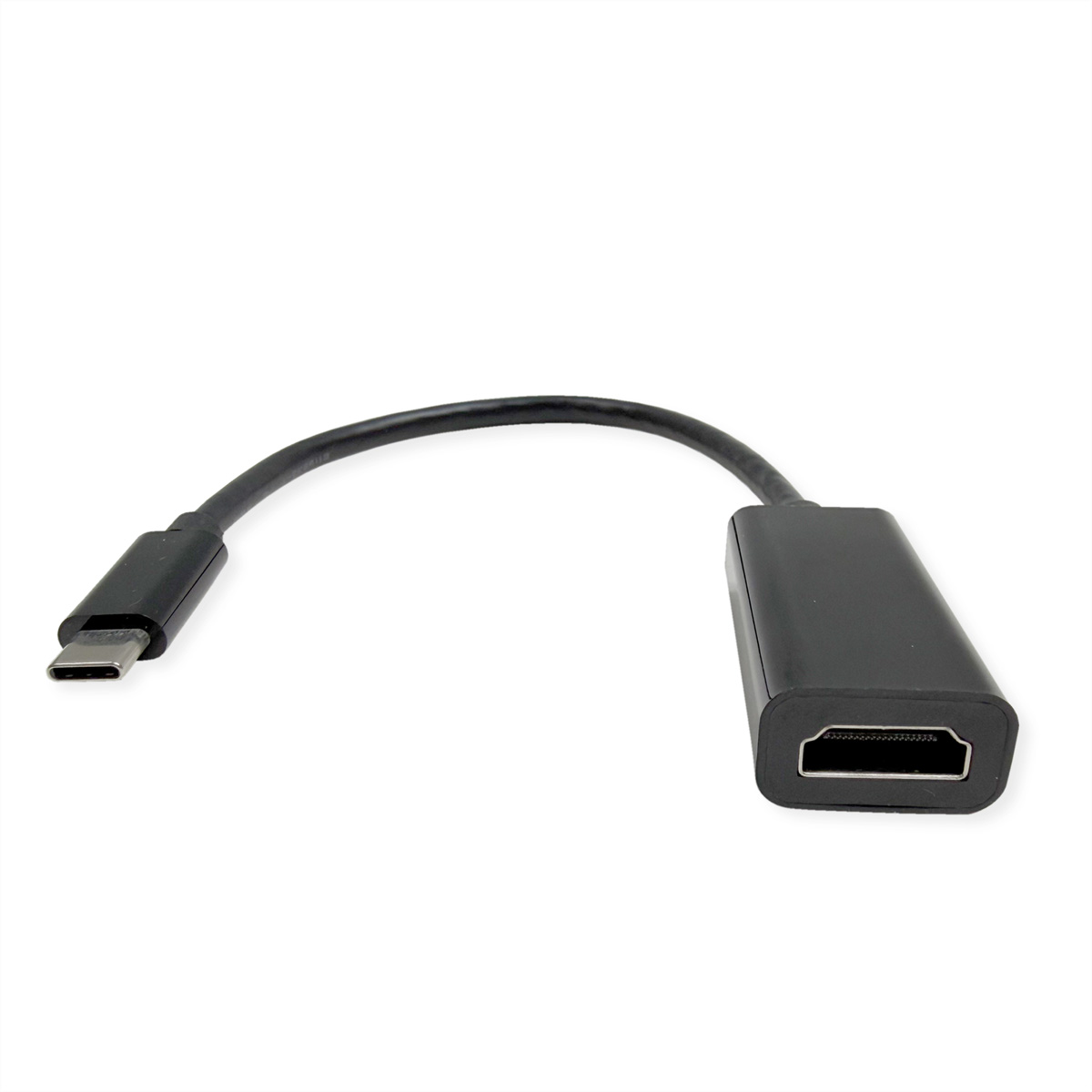 ROLINE Kabeladapter USB-C->HDMI ST/BU 8K60 - Adapter - Digital/Daten